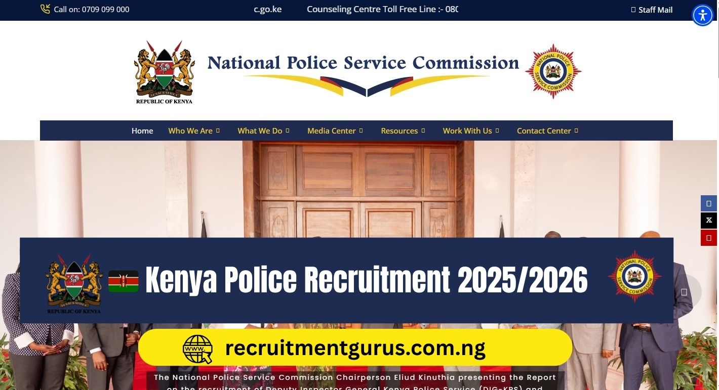 Kenya Police Recruitment 2025/2026 | Your Complete Guide