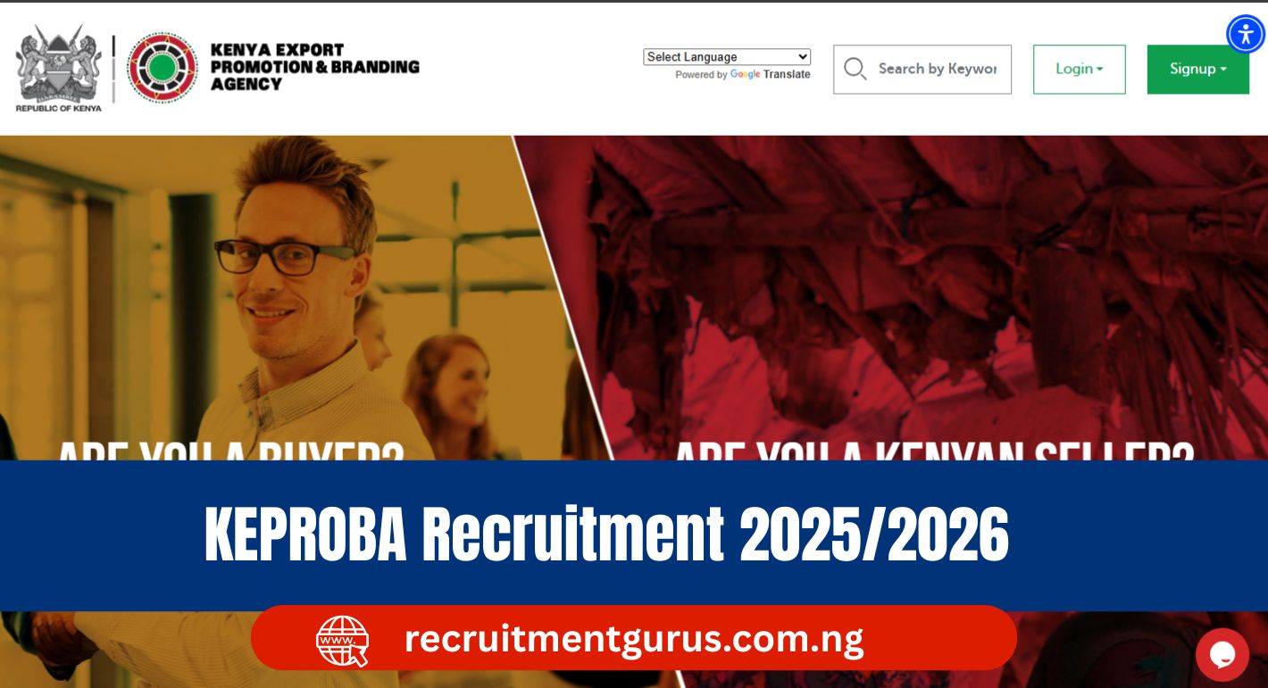 KEPROBA Recruitment 2025/2025 - Application Portal & Process 