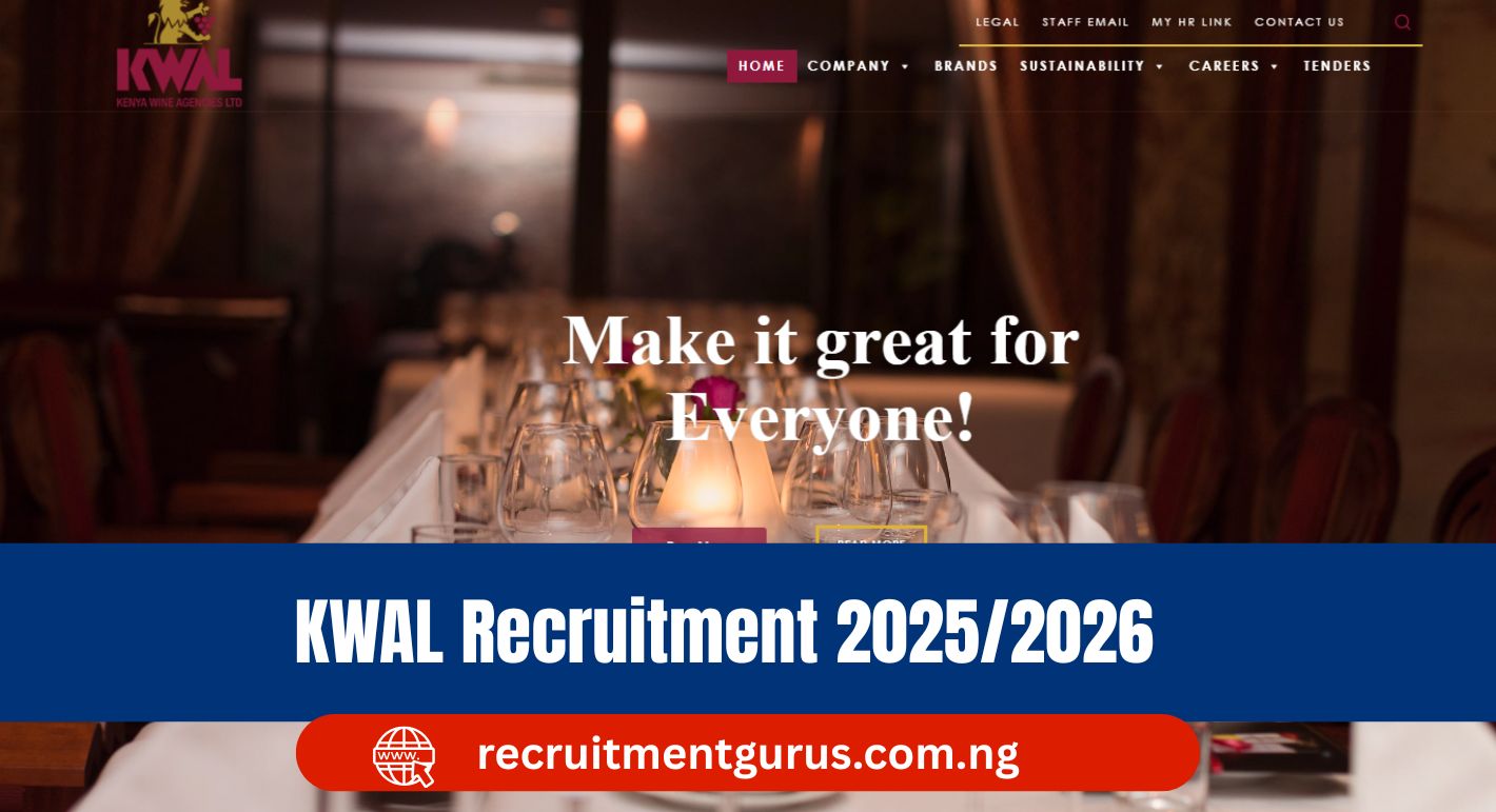 KWAL Recruitment 2025/2026 – Latest Job Opportunities