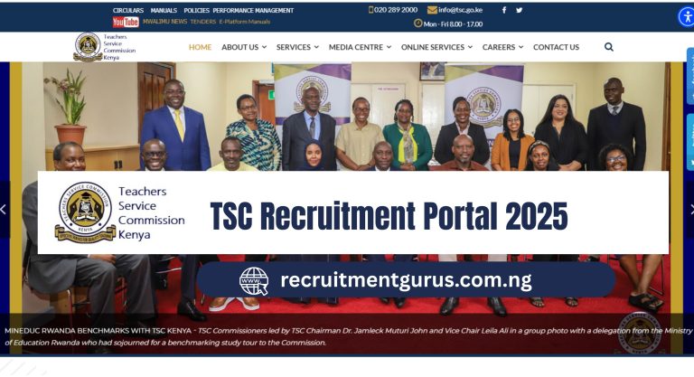 TSC Recruitment Portal 2025/2026 – Apply Now for Teaching Opportunities in Kenya