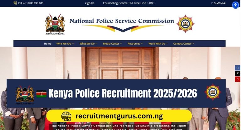 Kenya Police Recruitment 2025/2026 | Your Complete Guide