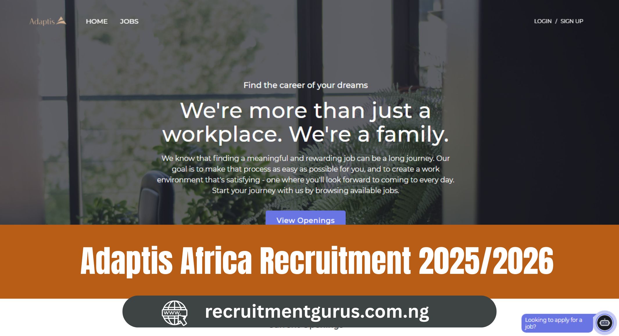 Adaptis Africa Recruitment 2025/2026 | Application Guide & Role Overview