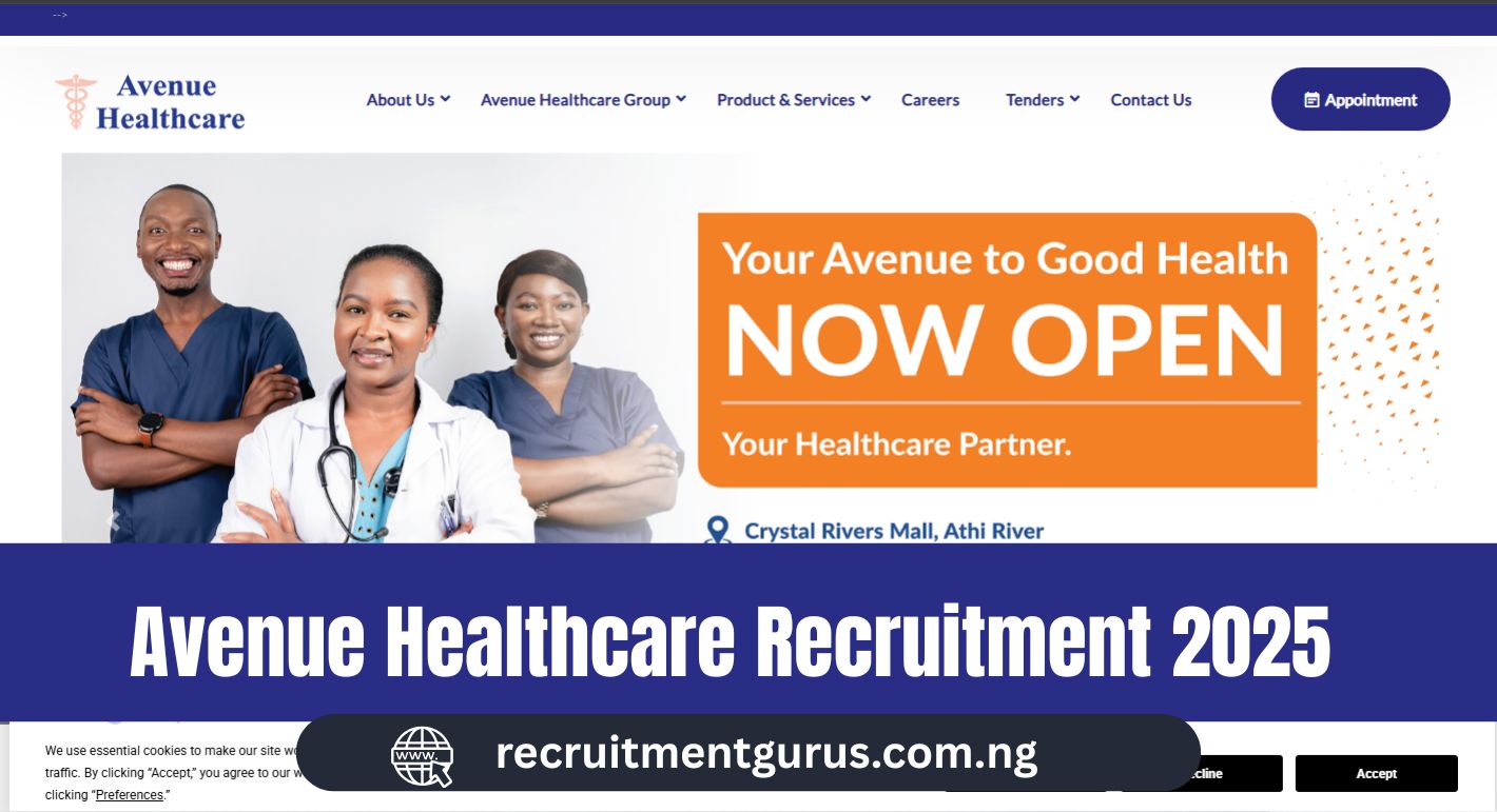 Avenue Healthcare Recruitment 2025