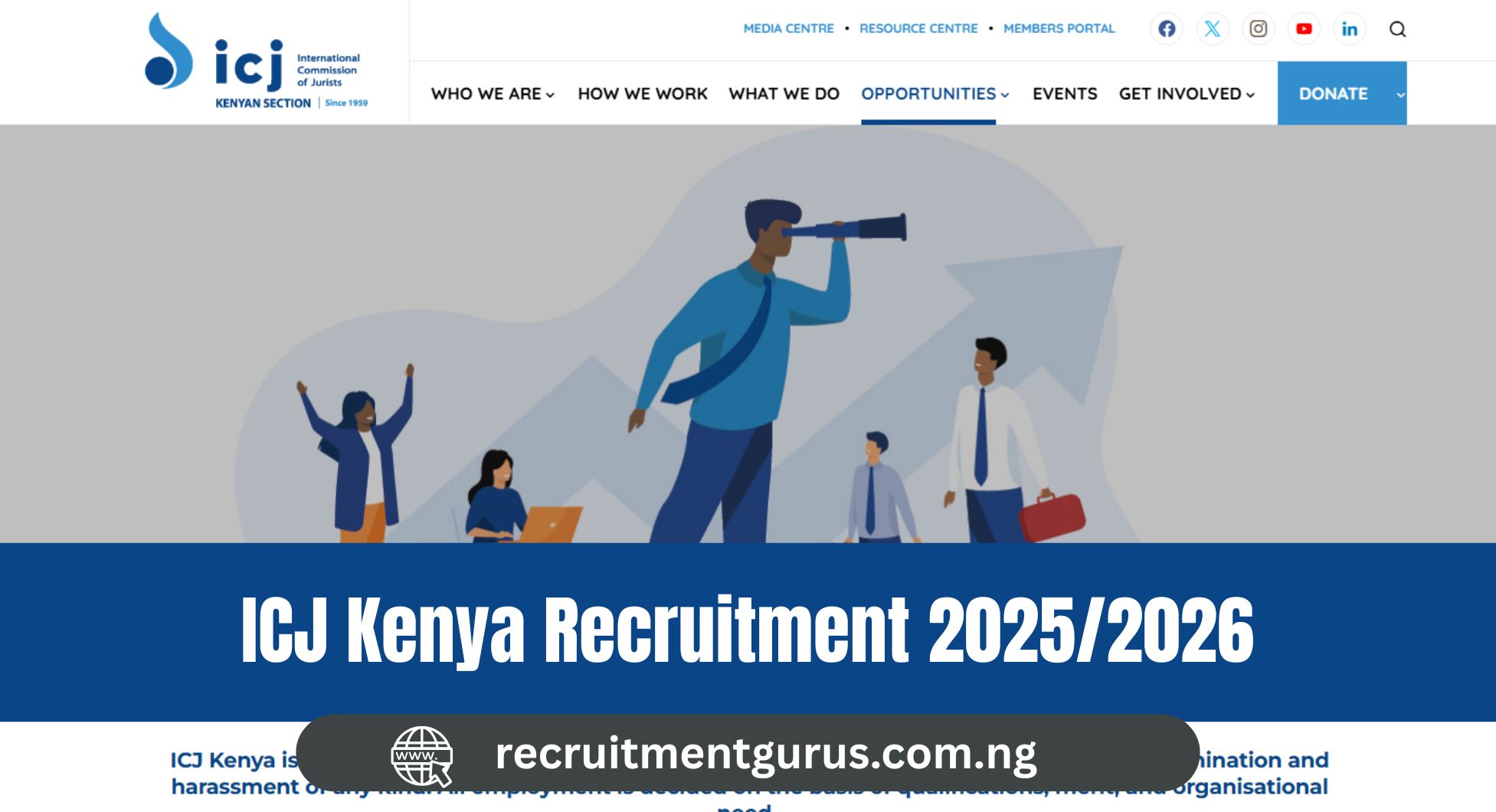 ICJ Kenya Recruitment 2025/2026 | Jobs, How to Apply & FAQs