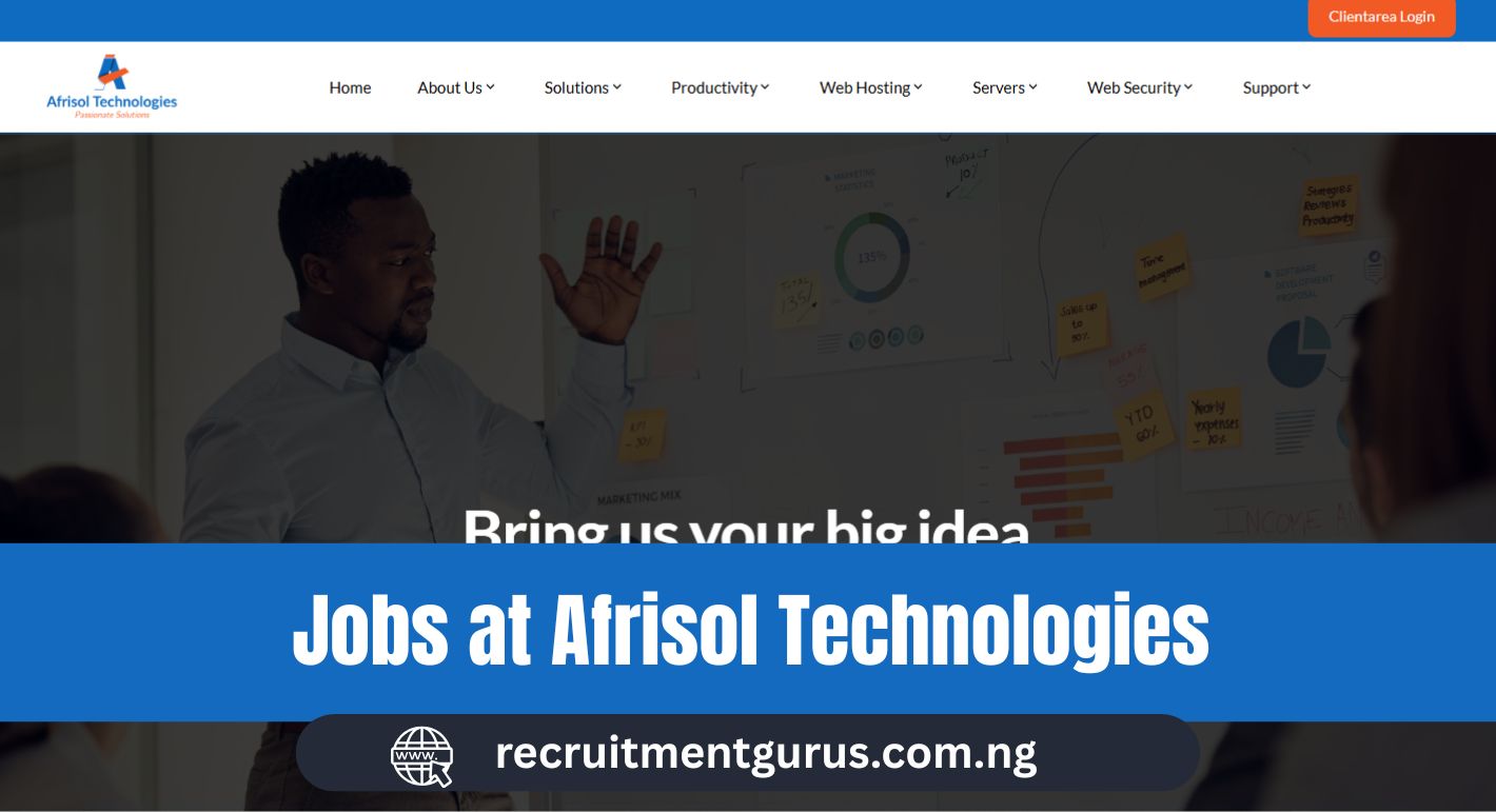Jobs at Afrisol Technologies