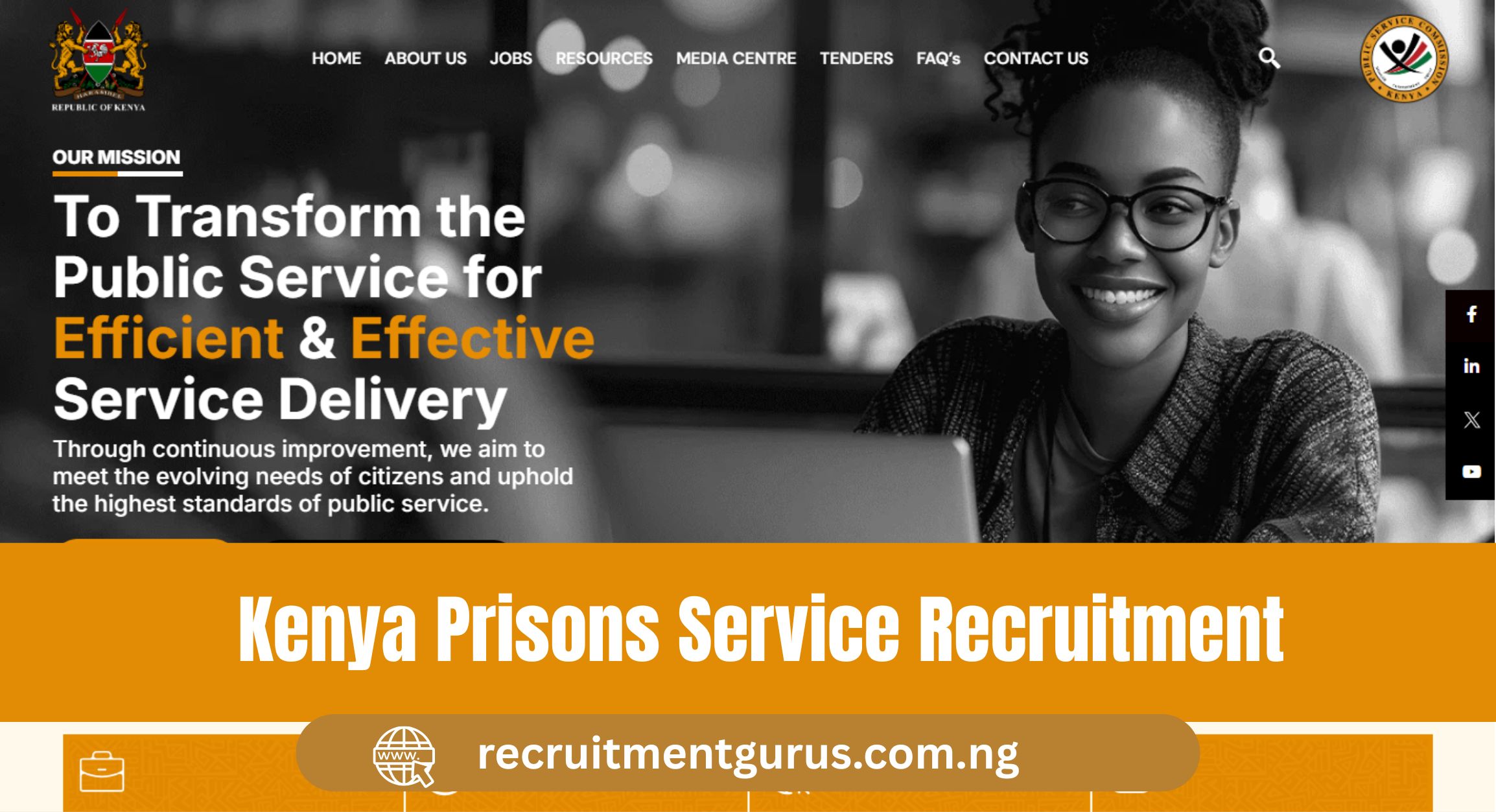 Kenya Prisons Service Recruitment 2025/2026