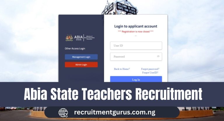 Abia State Teachers Recruitment Portal 2025