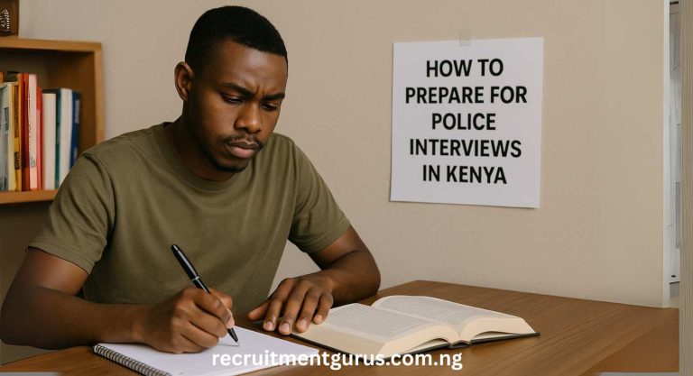 How to Prepare for Police Interviews in Kenya
