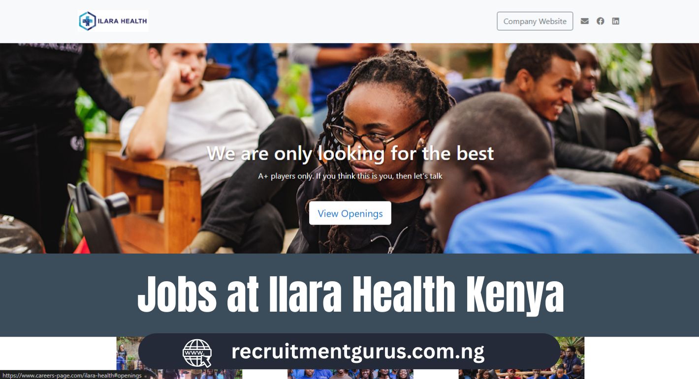 Jobs at Ilara Health Kenya