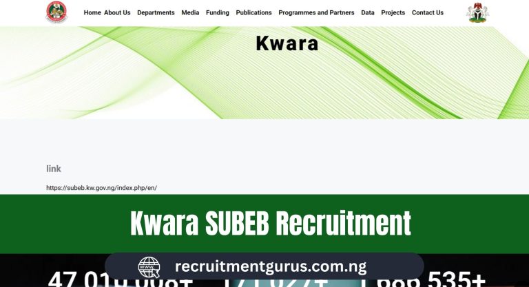 Kwara SUBEB Recruitment 2025/2026 Application Process & What to Expect