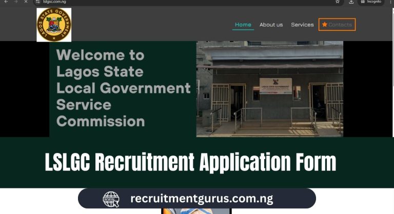 LGSC Recruitment 2025/2026 | Application Portal, Requirements & How to Apply