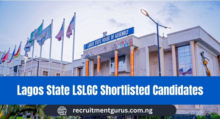 Lagos State LGSC Shortlisted Candidates 2025/2026