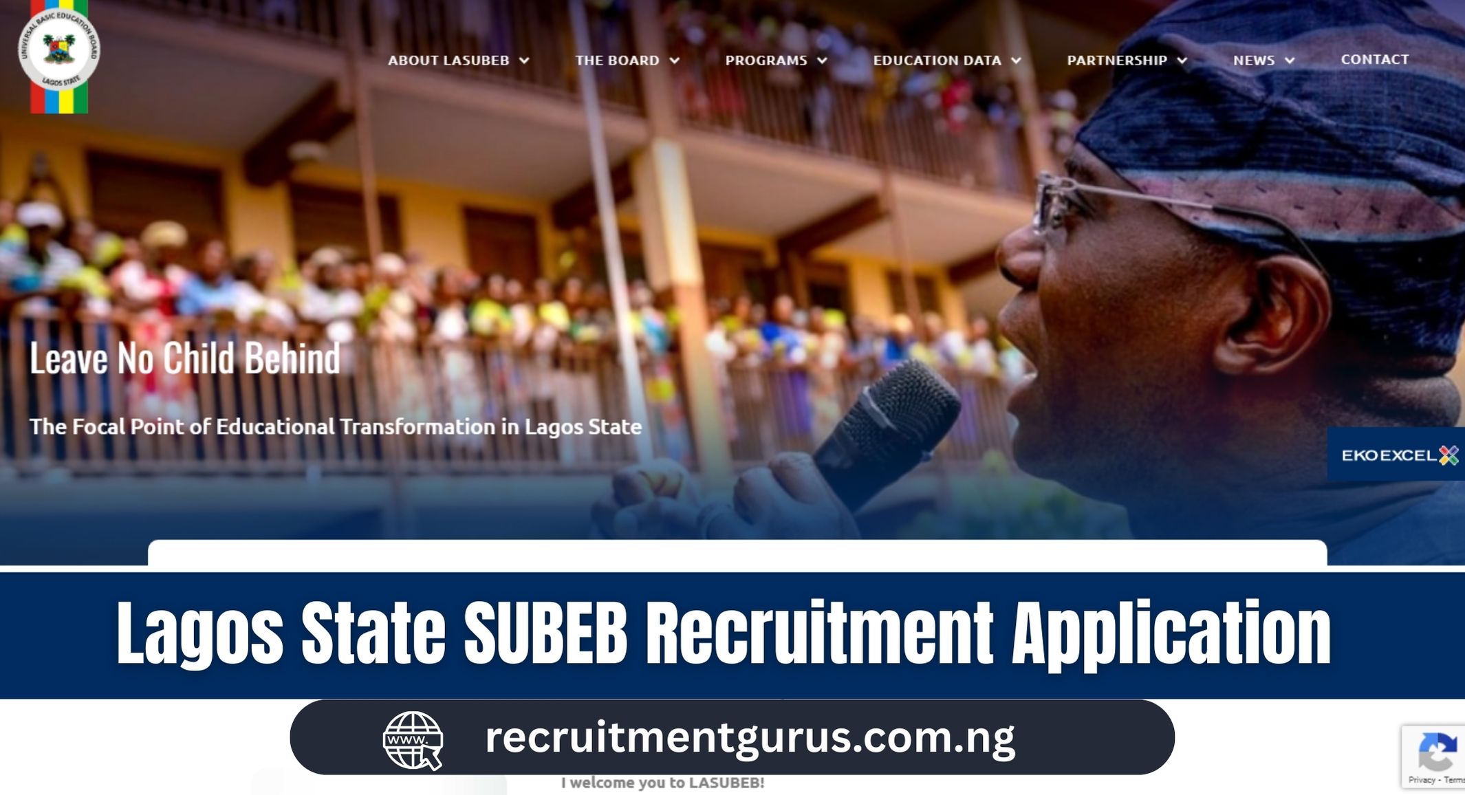 Lagos State SUBEB Recruitment 2025/2026 Application Portal