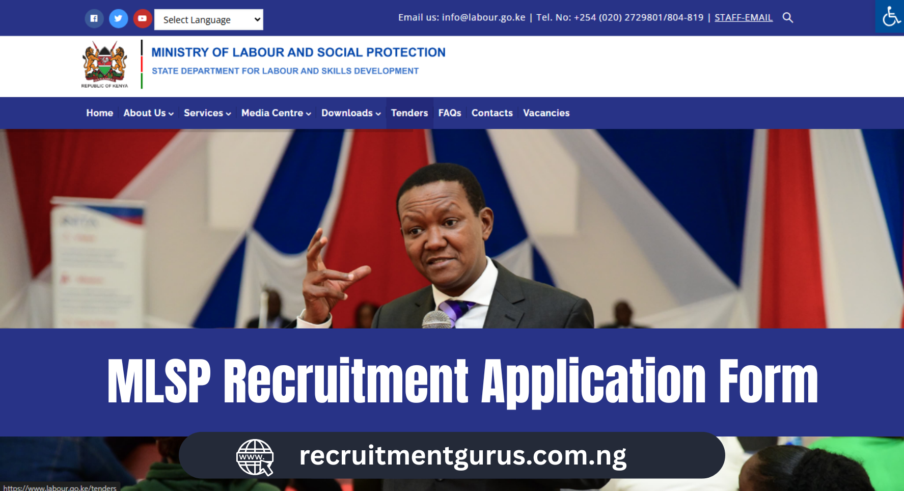 Ministry of Labour and Social Protection Kenya Recruitment | Jobs, Requirements & How to Apply