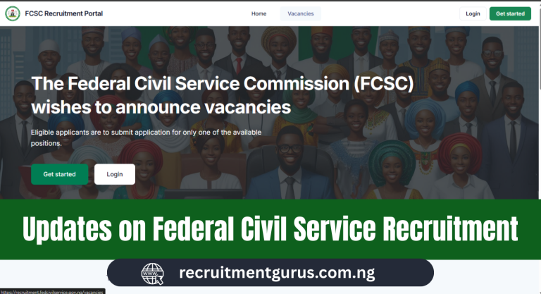 Updates on Federal Civil Service Recruitment 2025