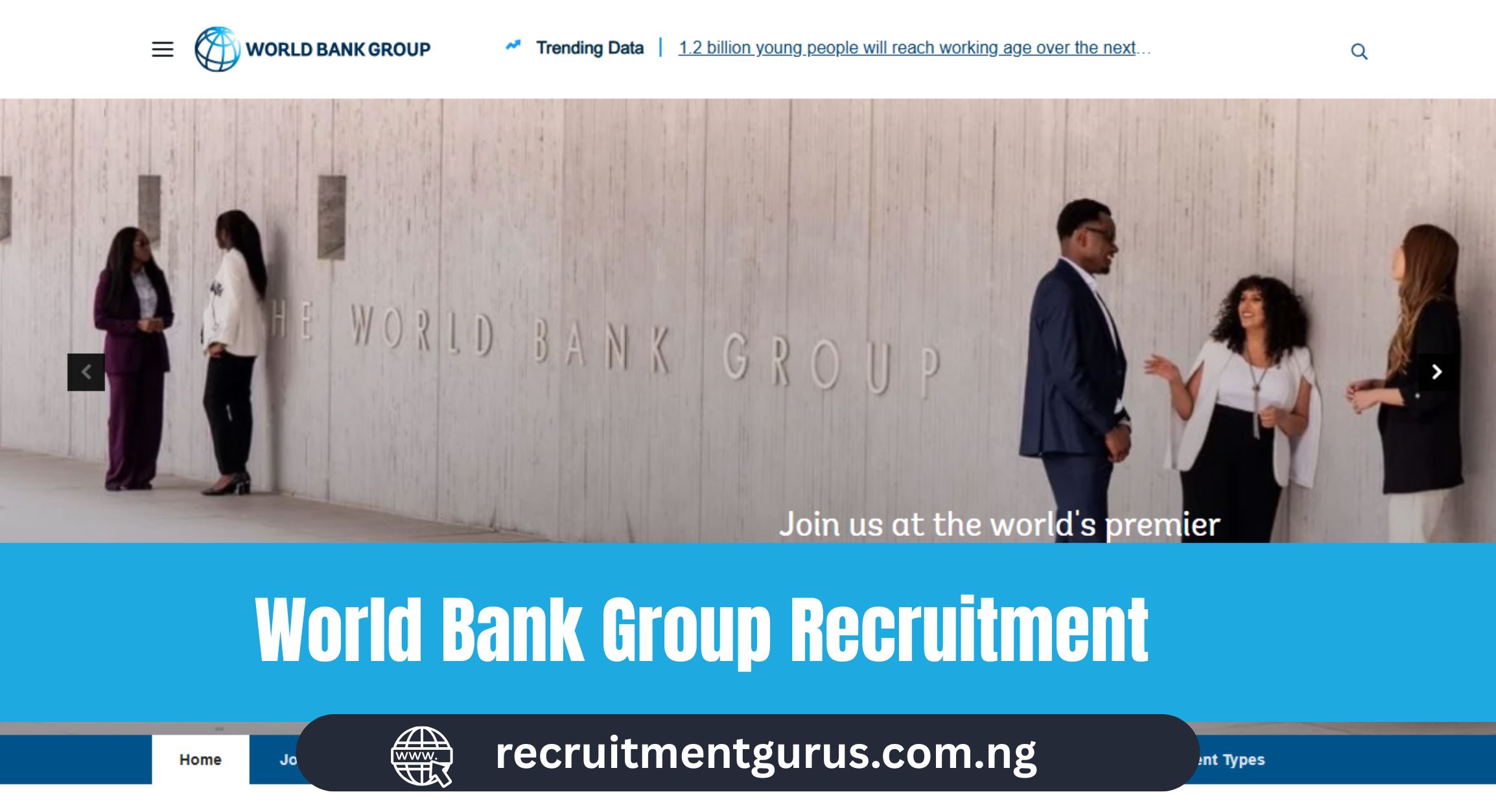 World Bank Group Recruitment 2025 – Opportunities & Salaries