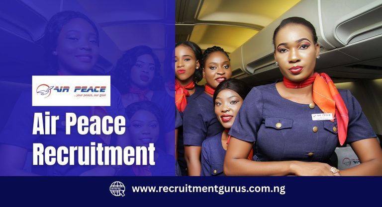 Air Peace Recruitment 2025/2026 Application Form Portal