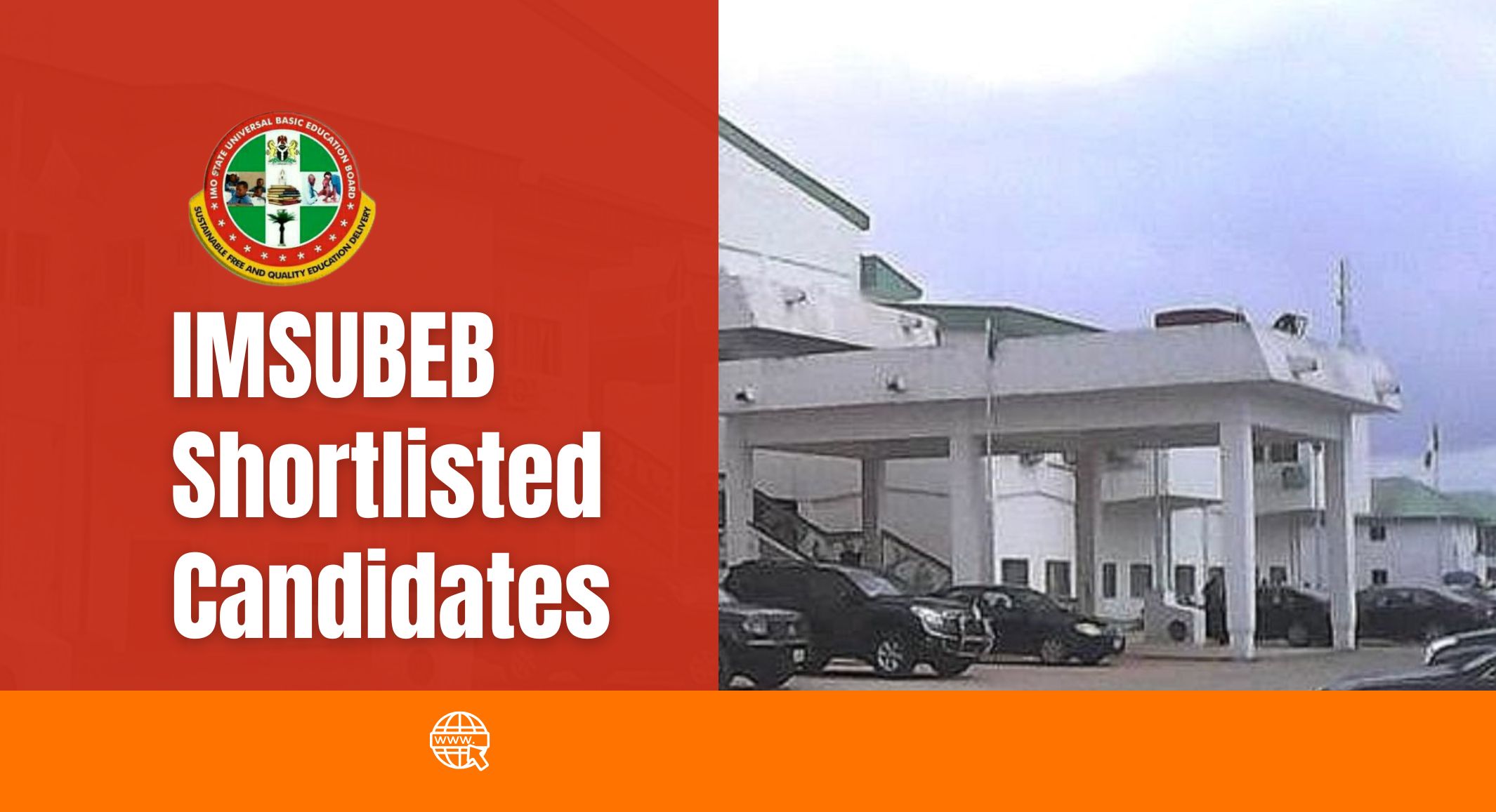 IMSUBEB Shortlisted Candidates 2025/2026