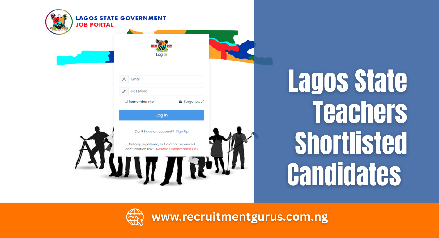 Lagos State Teachers Shortlisted Candidates 2025/2026