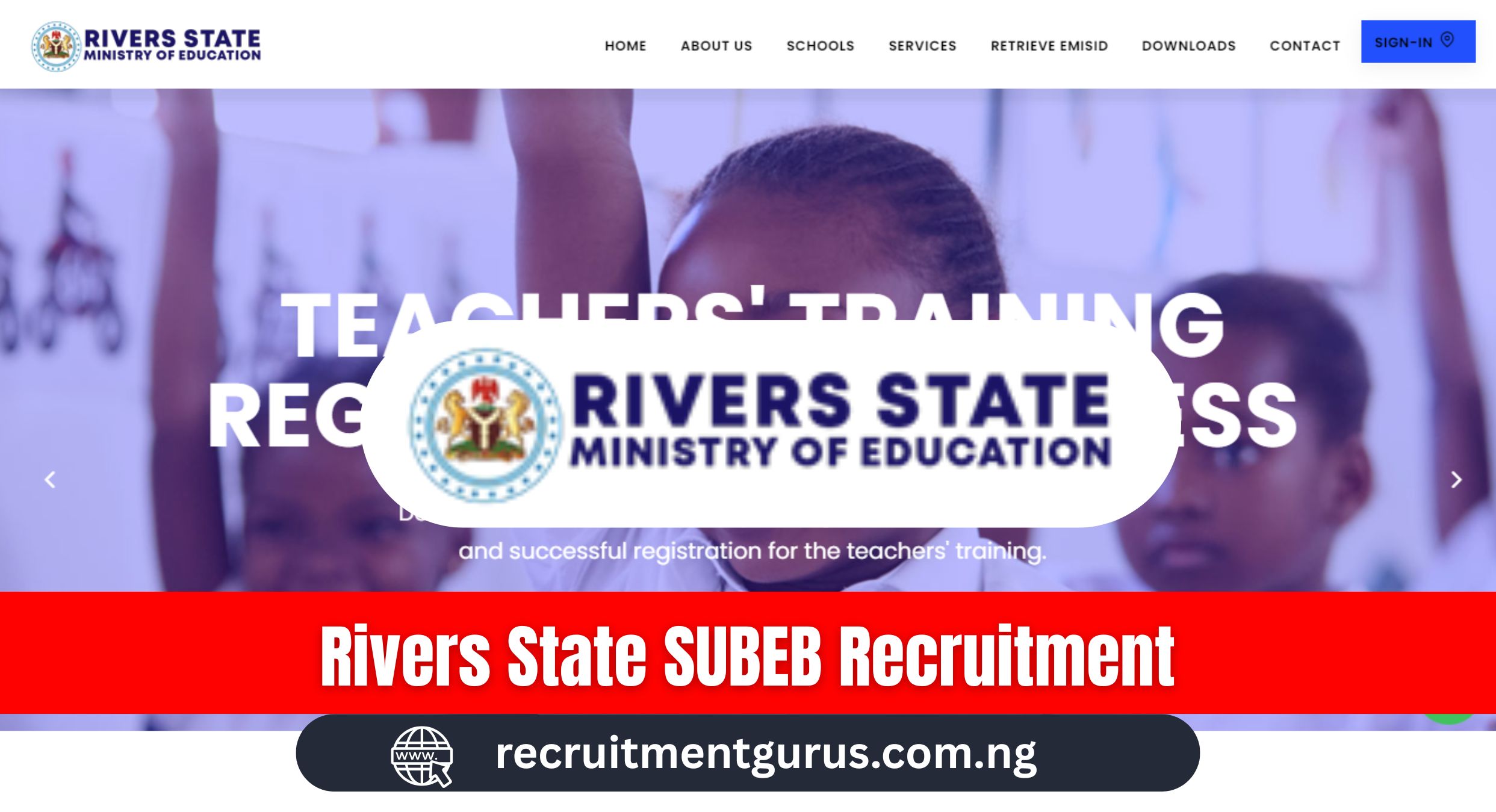Rivers State SUBEB Recruitment 2025/2026 Application Form Portal