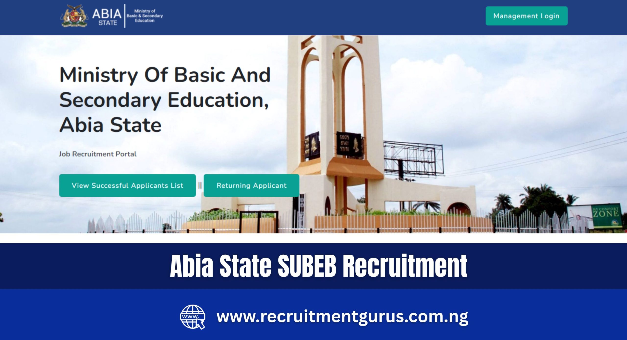 Abia SUBEB Recruitment