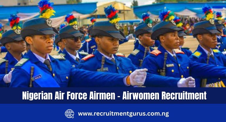 Nigerian Air Force Airmen/Airwomen Recruitment Application Form