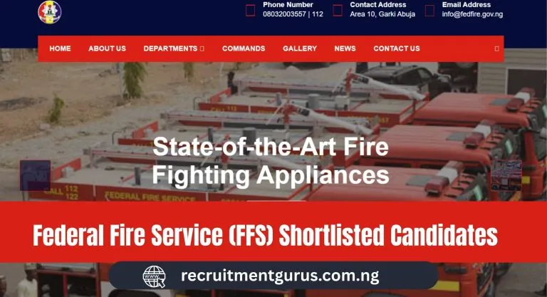 Nigeria Fire Service Past Questions and Answers PDF Download